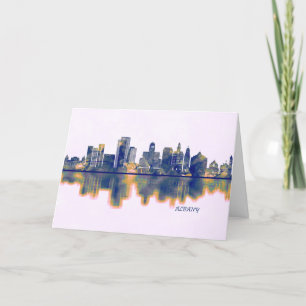 Albany Skyline Holiday Card