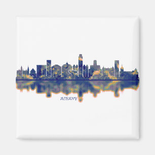Albany Skyline Magnet