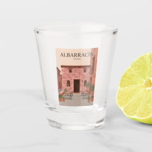 Albarracín Spain Shot Glass