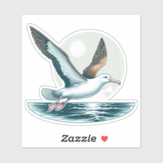 Albatross bird Custom-Cut Vinyl Sticker