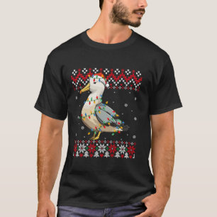 Albatross Bird Santa Hat Men Women Kids Ugly Chris T-Shirt