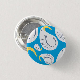 Albatross - Ocean Theme 1 Inch Round Button