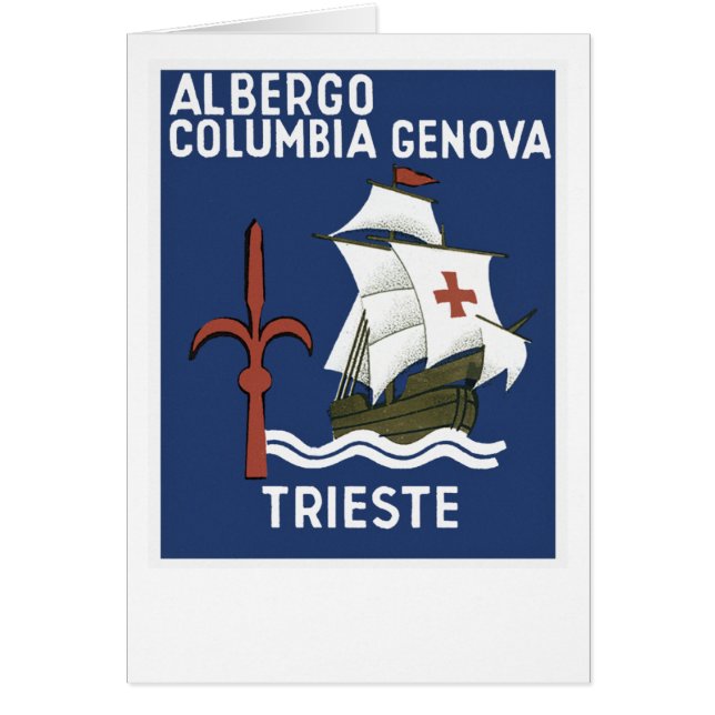 Albergo Columbia Gênes ~ Trieste (Devant)