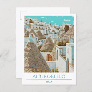 Alberobello Italy Travel  Postcard