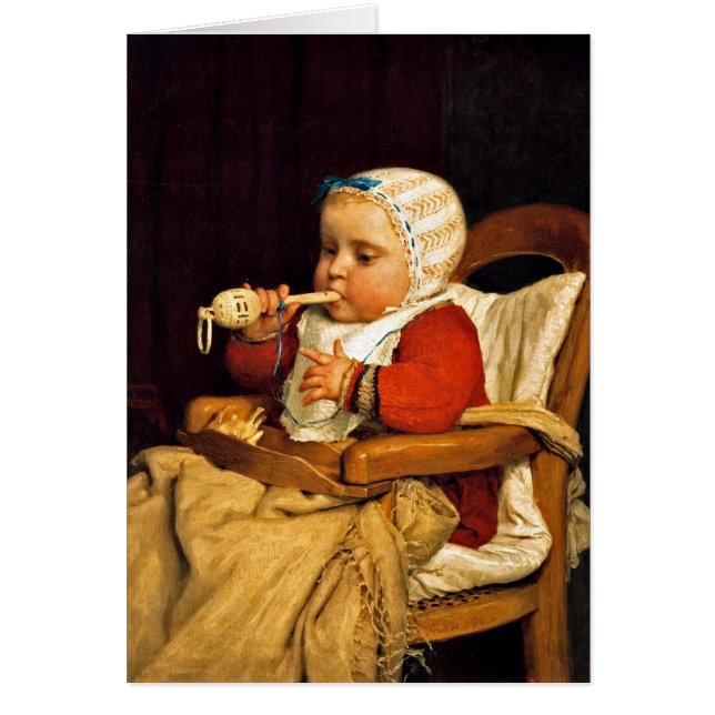 Albert Anker - Le Petit Musicien (Devant)