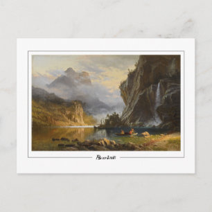 Albert Bierstadt #108 - Fine Art Postcard