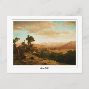 Albert Bierstadt #14 - Carte postale d'art fin
