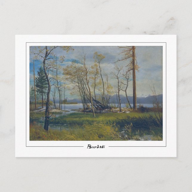 Albert Bierstadt #15 - Fine Art Postcard (Front)