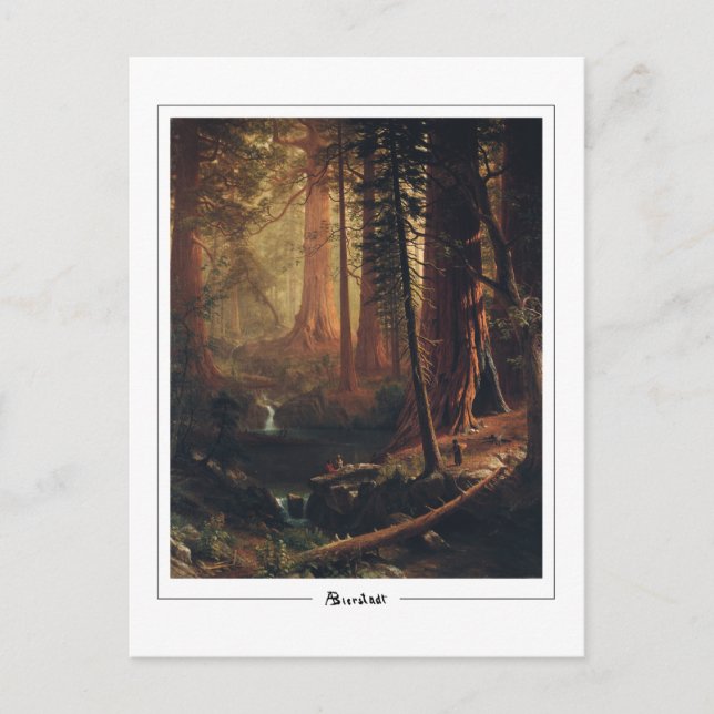 Albert Bierstadt #4 - Carte postale Art (Devant)
