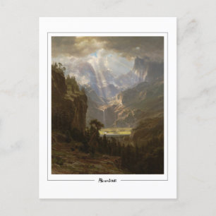 Albert Bierstadt #52 - Carte postale Art