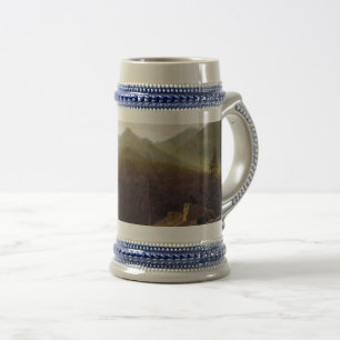 Albert Bierstadt - Bears in the Wilderness Beer Stein
