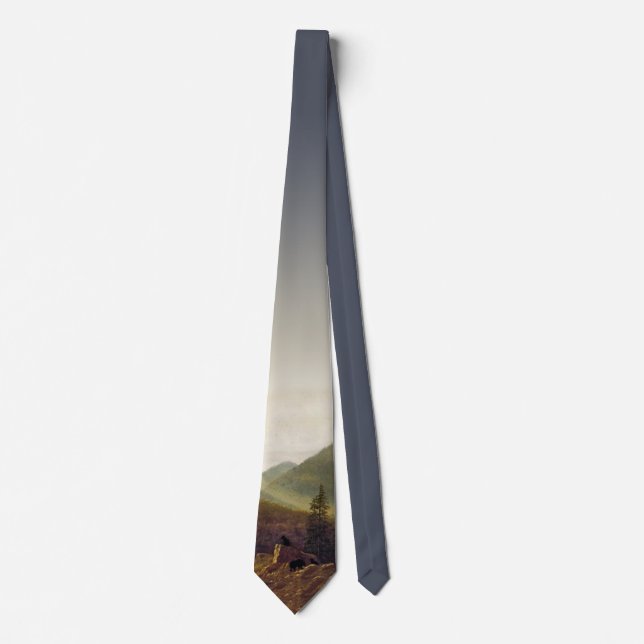 Albert Bierstadt - Bears in the Wilderness Tie (Front)