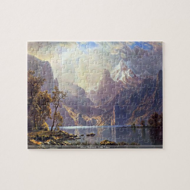Albert Bierstadt - Lake Tahoe puzzle (Horizontal)