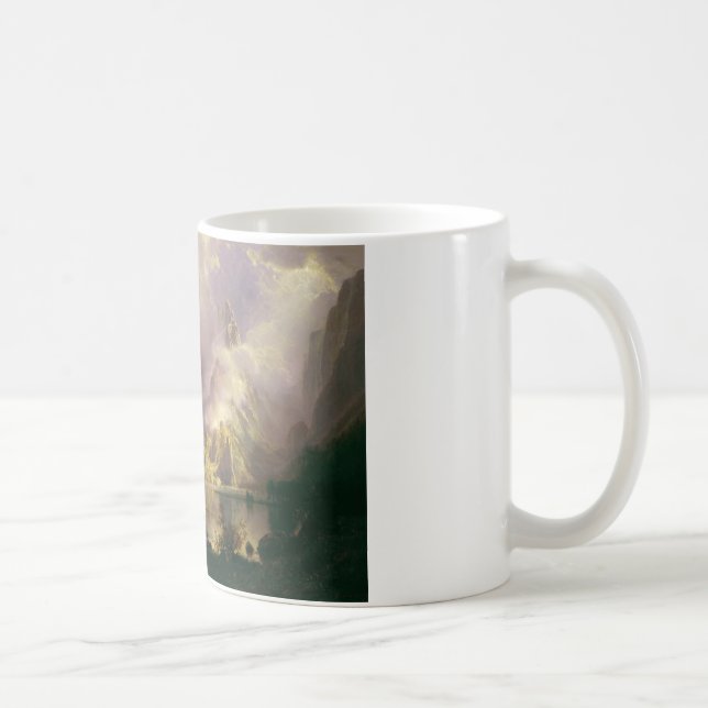Albert Bierstadt - Rocky Mountain Landscape Coffee Mug (Right)