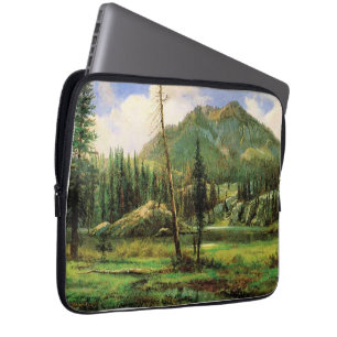 Albert Bierstadt - Sierra Nevada Mountains, Laptop Sleeve