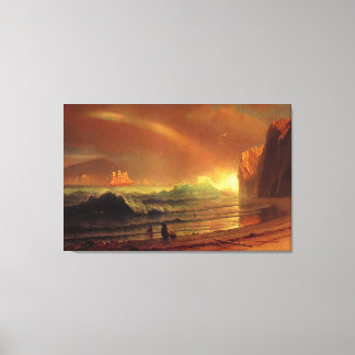 Albert Bierstadt, The Golden Gate landscape art Canvas Print