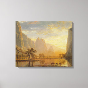 Albert Bierstadt - Valley of the Yosemite Canvas Print
