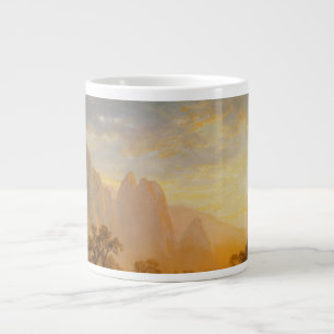 Albert Bierstadt Valley of the Yosemite Large Coffee Mug