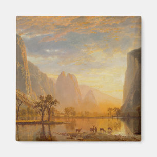 Albert Bierstadt Valley of the Yosemite Magnet