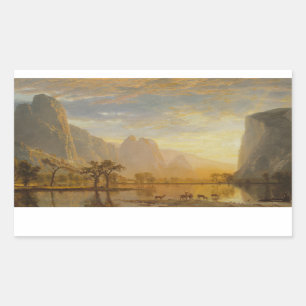 Albert Bierstadt - Valley of the Yosemite Sticker