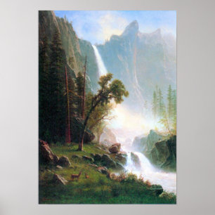 Albert Bierstadt-Yosemite Falls Poster