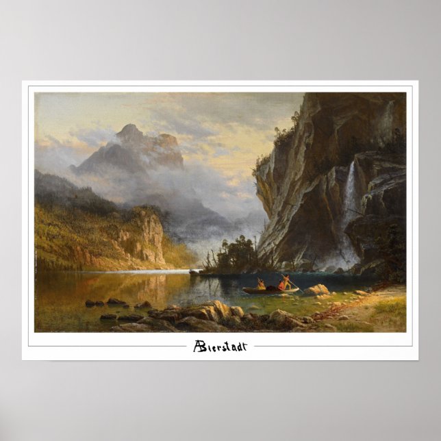 Albert Bierstadt Zedign Poster d'art #108 (Devant)
