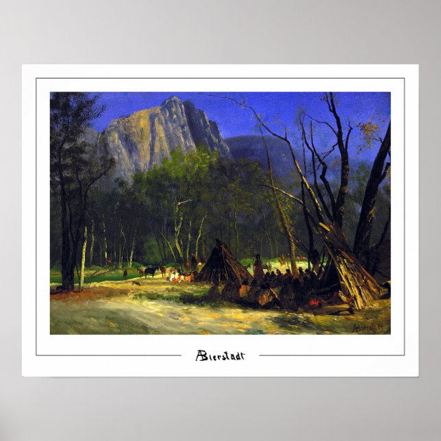 Albert Bierstadt Zedign Poster d'art #206 (Devant)