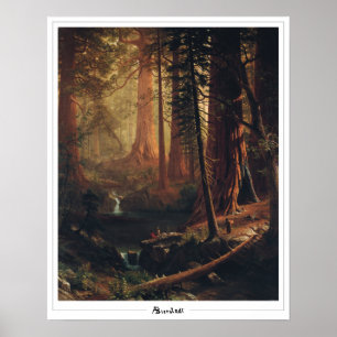 Albert Bierstadt Zedign Poster d'art #4