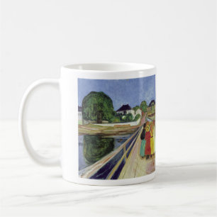 Albert Bierstadt's Painting, In the Mountains 1867 Coffee Mug