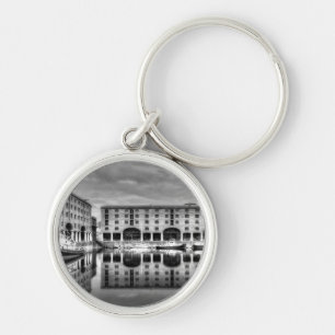 Albert Dock Liverpool Reflections Keychain