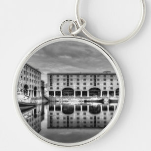 Albert Dock Liverpool Reflections Keychain