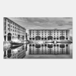 Albert Dock Liverpool Reflections Sticker