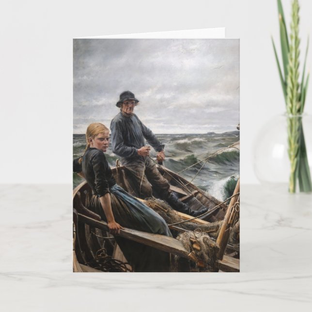 Albert Edelfelt - At Sea Card (Front)