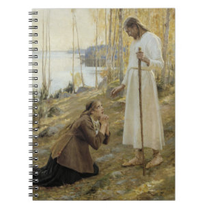 Albert Edelfelt - Christ and Mary Magdalene Notebook