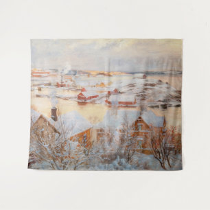 Albert Edelfelt - December Day Tapestry