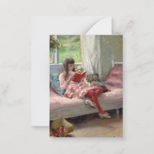 Albert Edelfelt - Good Friends Card