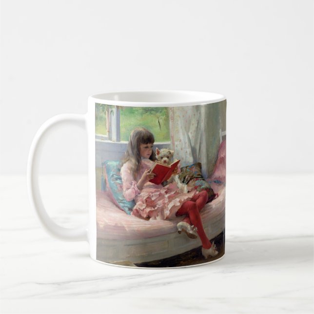 Albert Edelfelt - Good Friends Coffee Mug (Left)