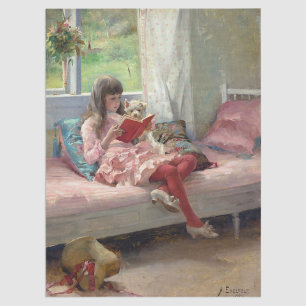 Albert Edelfelt - Good Friends Tissue Paper