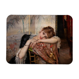 Albert Edelfelt - The Parisienne / Virginie Magnet