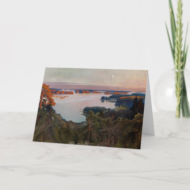 Albert Edelfelt - View over Haikko Card (Front)