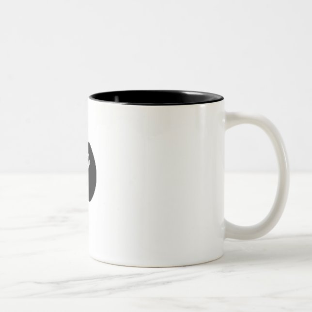 Albert Einstein - mug! Two-Tone Coffee Mug (Right)