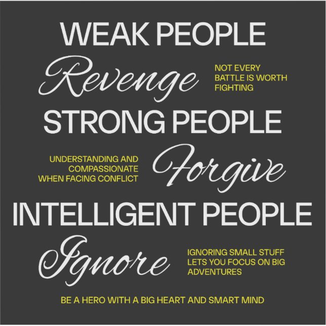 Albert Einstein Quote Minimalist Typography Wisdom (Front)