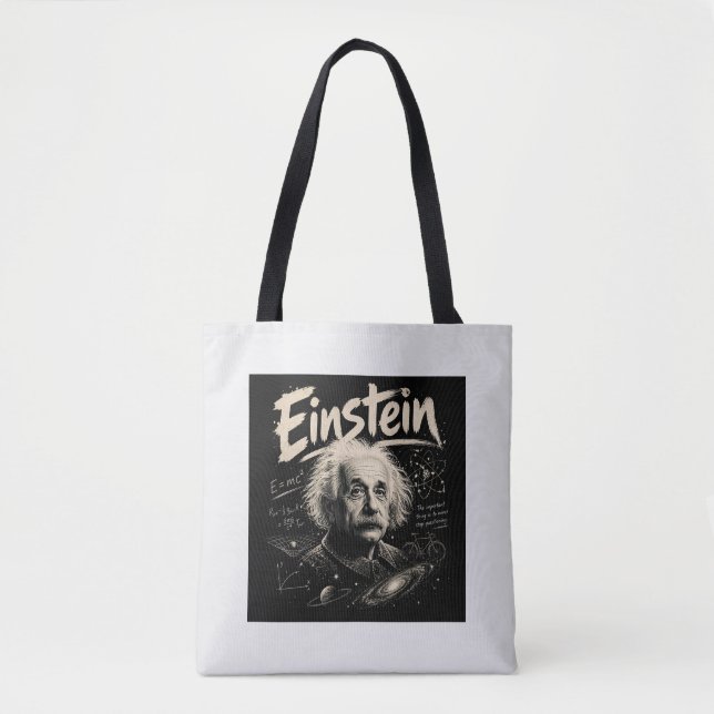 Albert Einstein  Tote Bag (Front)