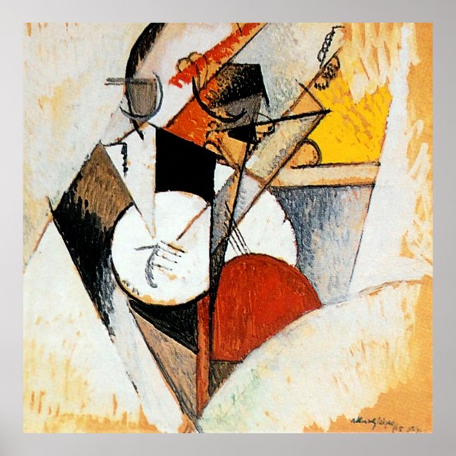 Albert Gleizes Jazz Composition Abstract painting Poster (Front)