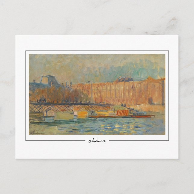 Albert Lebourg #187 - Fine Art Postcard (Front)