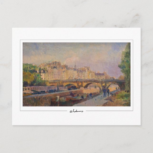 Albert Lebourg #93 - Fine Art Postcard (Front)