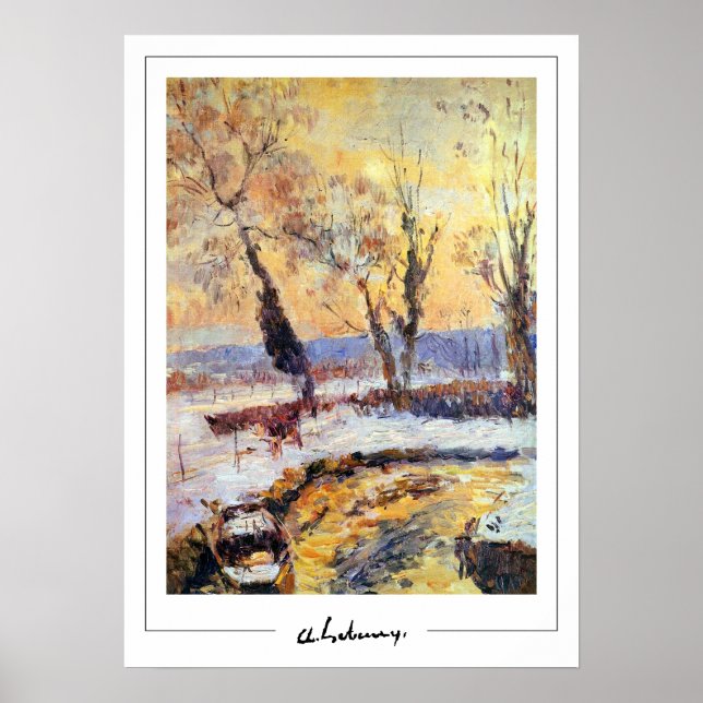 Albert Lebourg Zedign Poster d'art #3 (Devant)