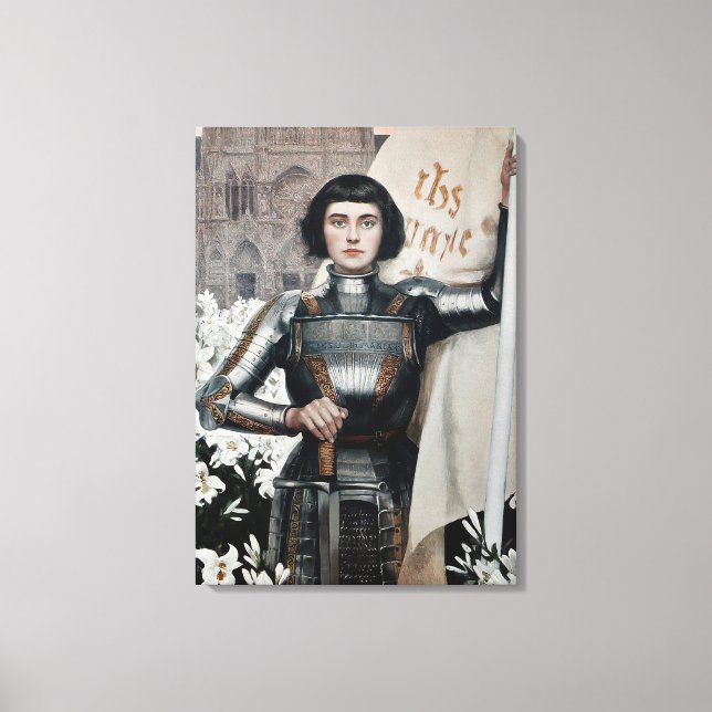 Albert Lynch - Joan of Arc Canvas Print (Front)