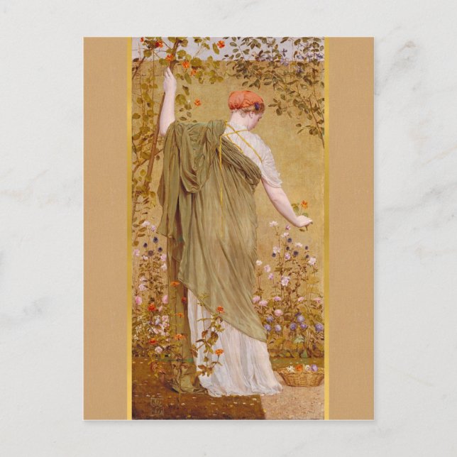 Albert Moore A garden CC0724 Carte postale (Devant)