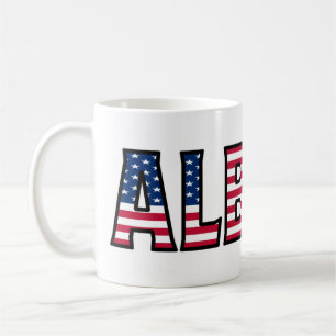 Albert Name Vorname USA styled Tasse Kaffeetasse Coffee Mug